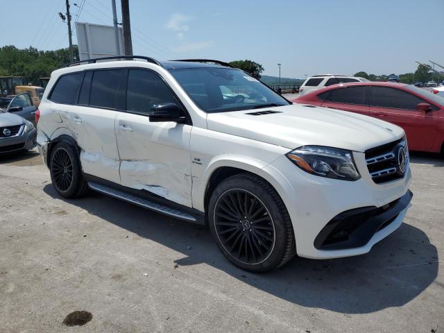 4JGDF7FE6KB214814 - 2019 MERCEDES-BENZ GLS 63 AMG 4MATIC WHITE photo 4