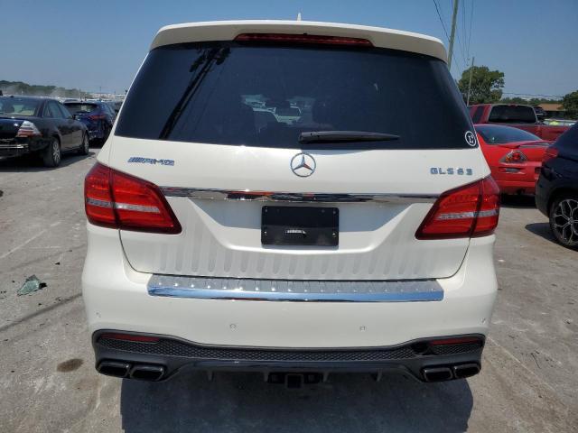 4JGDF7FE6KB214814 - 2019 MERCEDES-BENZ GLS 63 AMG 4MATIC WHITE photo 6