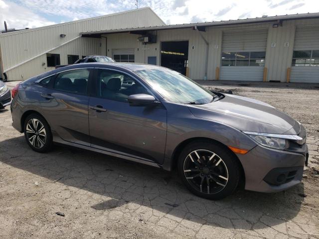 19XFC1F79HE024327 - 2017 HONDA CIVIC EXL ნაცრისფერი ფოტო 4