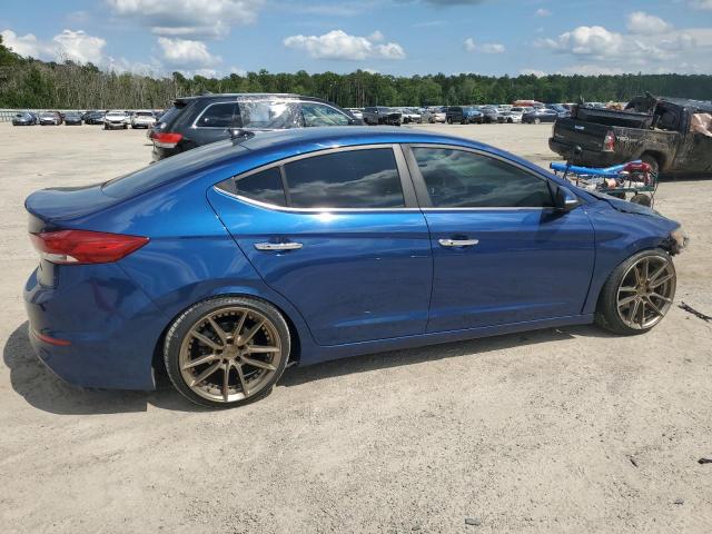 5NPD84LF5HH117170 - 2017 HYUNDAI ELANTRA SE BLUE photo 3