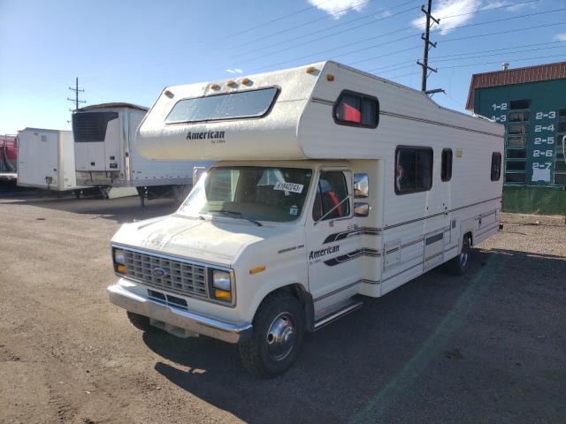 1FDKE30L8HHB53000 - 1987 AMERICAN MOTORS MOTORHOME E350 CUTAWAY VAN WHITE photo 2