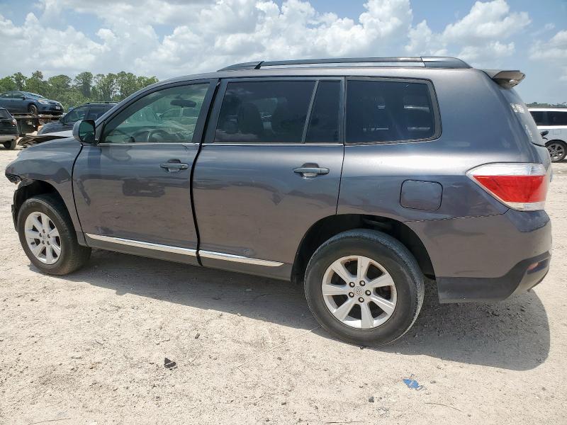 5TDZA3EH5DS040131 - 2013 TOYOTA HIGHLANDER BASE Szary zdjęcie 2