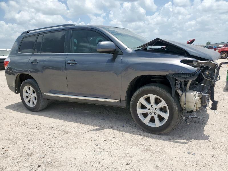 5TDZA3EH5DS040131 - 2013 TOYOTA HIGHLANDER BASE Szary zdjęcie 4