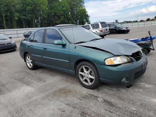 3N1BB51D01L112970 - 2001 NISSAN SENTRA SE GREEN photo 4