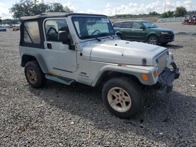 1J4FA29S36P764104 - 2006 JEEP WRANGLER / SE SILVER photo 4