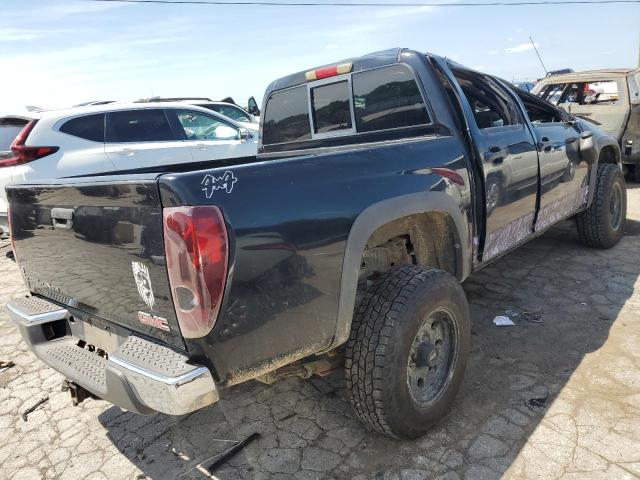 1GTDT43E388218101 - 2008 GMC CANYON SLE BLACK photo 3