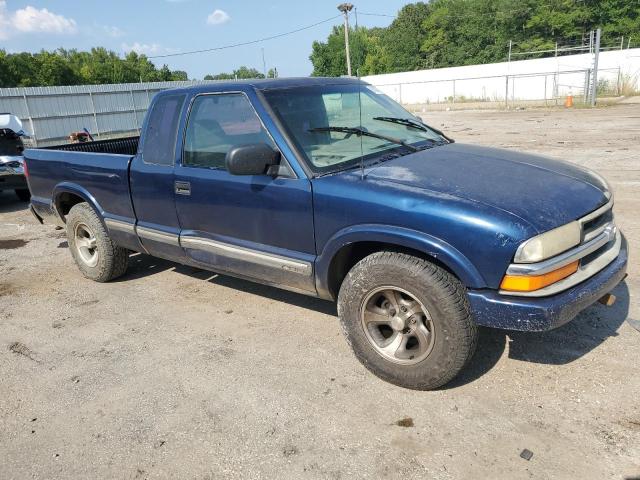 1GCCS1958YK227738 - 2000 CHEVROLET S TRUCK S10 BLUE photo 4