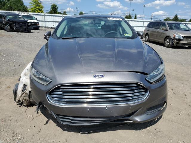 1FA6P0G75E5390909 - 2014 FORD FUSION S GRAY photo 5