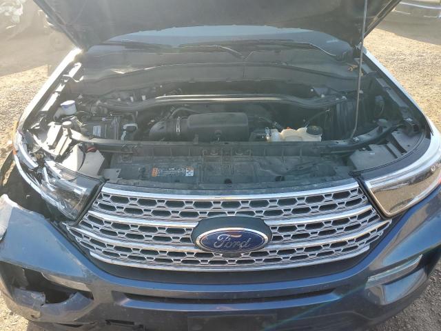 1FMSK8FH1LGB93443 - 2020 FORD EXPLORER LIMITED 蓝色 照片 12