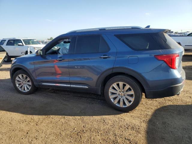 1FMSK8FH1LGB93443 - 2020 FORD EXPLORER LIMITED 蓝色 照片 2