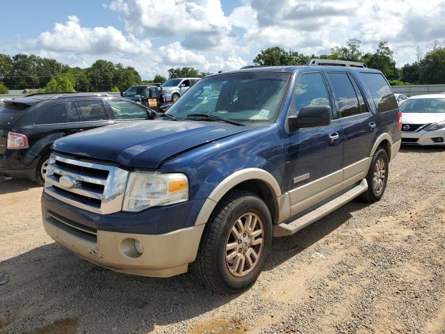 1FMFU17507LA64713 - 2007 FORD EXPEDITION EDDIE BAUER BLUE photo 1