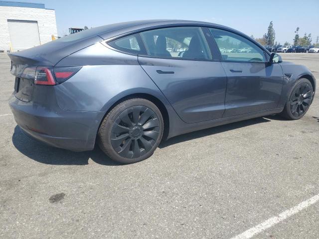 5YJ3E1EB9NF142810 - 2022 TESLA MODEL 3 فحمي صورة 3