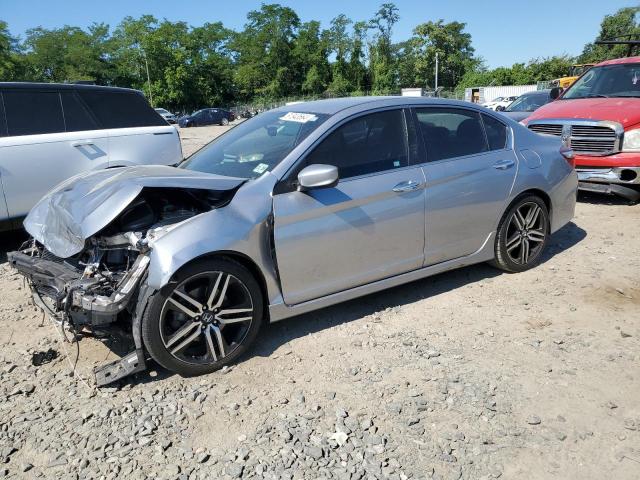 1HGCR2F56GA023628 - 2016 HONDA ACCORD SPORT SILVER photo 1