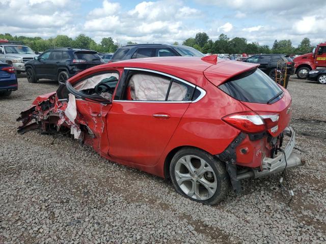 3G1BF6SM0JS644319 - 2018 CHEVROLET CRUZE PREMIER RED photo 2