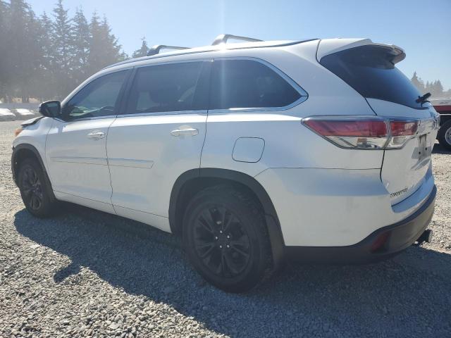 5TDJKRFH1FS173936 - 2015 TOYOTA HIGHLANDER XLE Ağ foto 2