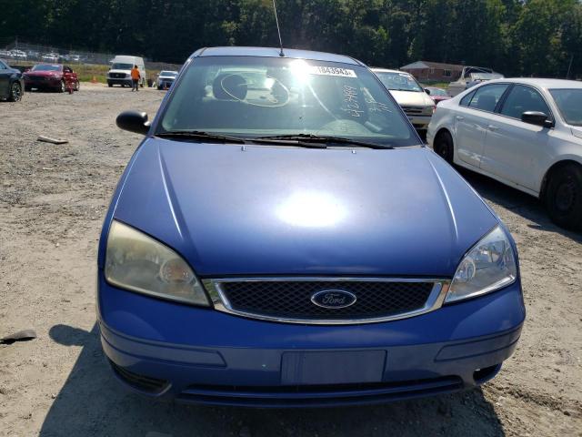 1FAFP34N55W128189 - 2005 FORD FOCUS ZX4 BLUE photo 5