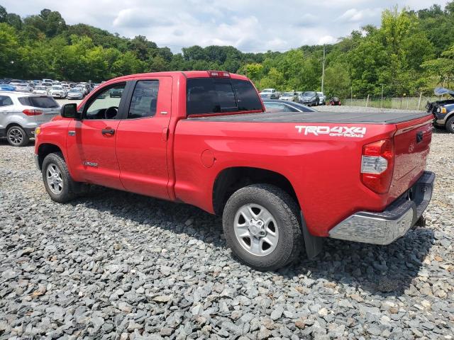 5TFUW5F13EX349343 - 2014 TOYOTA TUNDRA DOUBLE CAB SR/SR5 RED photo 2