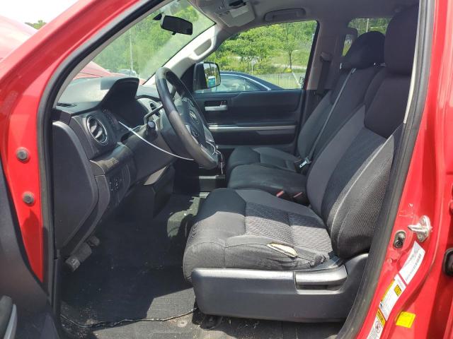 5TFUW5F13EX349343 - 2014 TOYOTA TUNDRA DOUBLE CAB SR/SR5 RED photo 7