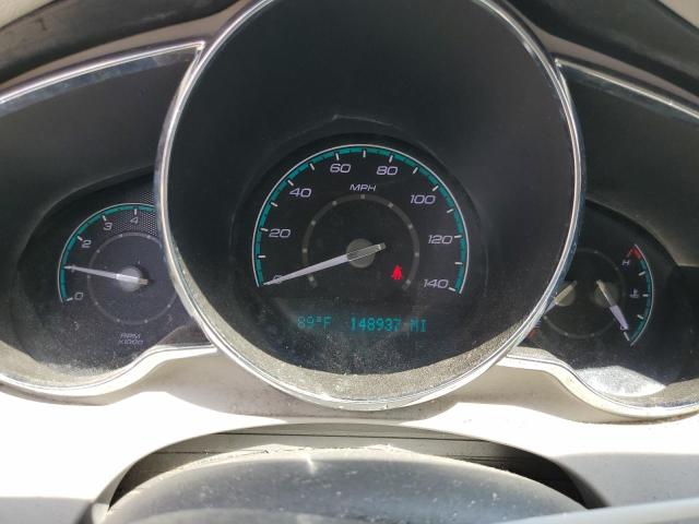 1G1ZC5E0XAF325184 - 2010 CHEVROLET MALIBU 1LT WHITE photo 9