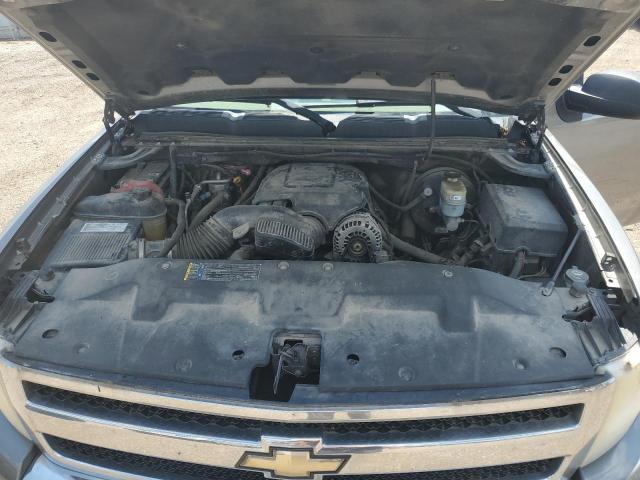 1GCEK19C38Z194887 - 2008 CHEVROLET SILVERADO K1500 GRAY photo 11