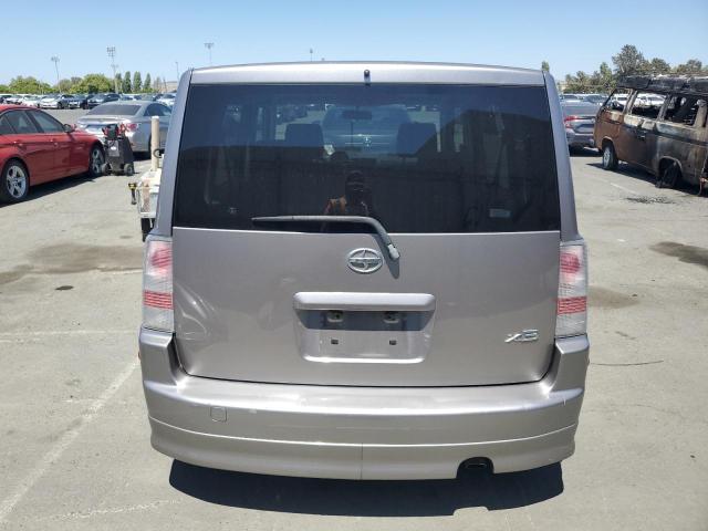 JTLKT324764095616 - 2006 TOYOTA SCION XB SILVER photo 6