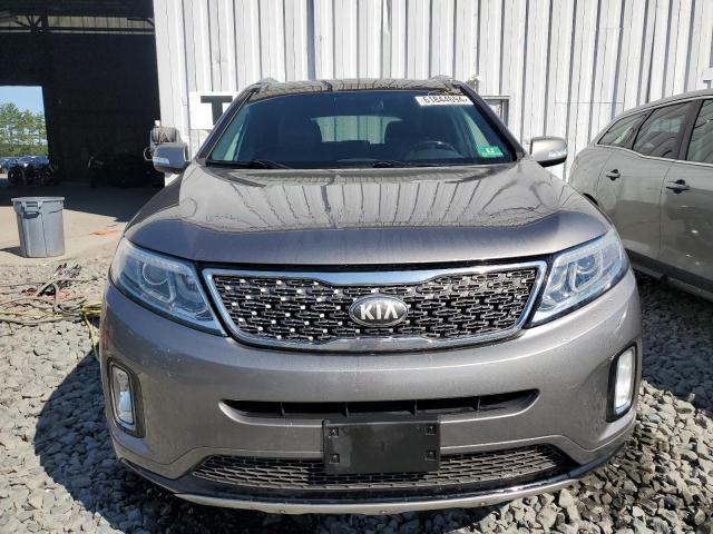 5XYKW4A75EG451503 - 2014 KIA SORENTO SX GRAY photo 5