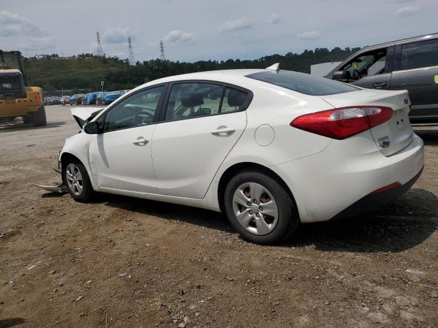 KNAFK4A69G5457480 - 2016 KIA FORTE LX WHITE photo 2