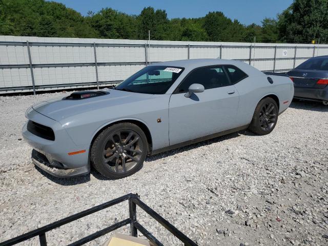 2C3CDZFJ3MH596457 - 2021 DODGE CHALLENGER R/T SCAT PACK GRAY photo 1