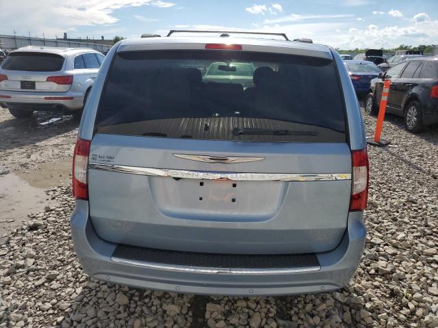2C4RC1CG6CR411040 - 2012 CHRYSLER TOWN & COU TOURING L BLUE photo 6