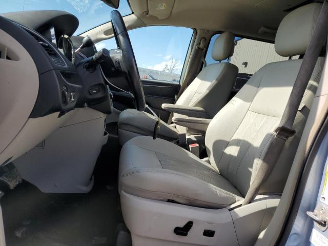 2C4RC1CG6CR411040 - 2012 CHRYSLER TOWN & COU TOURING L BLUE photo 7