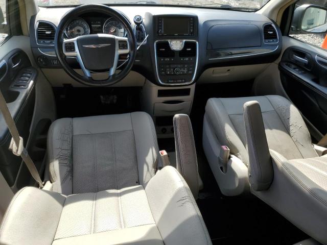 2C4RC1CG6CR411040 - 2012 CHRYSLER TOWN & COU TOURING L BLUE photo 8