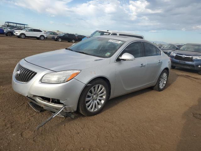 2G4GS5EV2D9249689 - 2013 BUICK REGAL PREMIUM SILVER photo 1