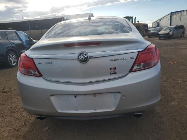 2G4GS5EV2D9249689 - 2013 BUICK REGAL PREMIUM SILVER photo 6