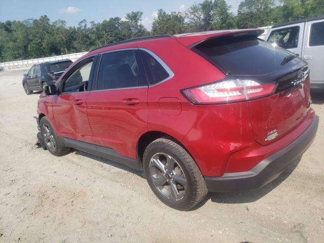 2FMPK4J99NBA07382 - 2022 FORD EDGE SEL RED photo 2