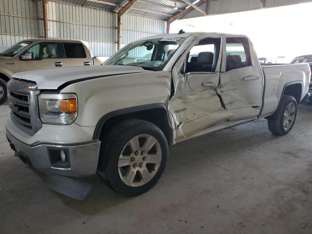 1GTV2UEC3EZ127595 - 2014 GMC SIERRA K1500 SLE WHITE photo 1