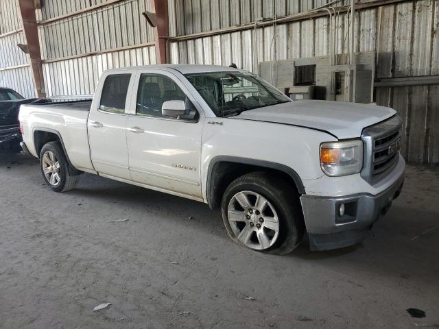 1GTV2UEC3EZ127595 - 2014 GMC SIERRA K1500 SLE WHITE photo 4