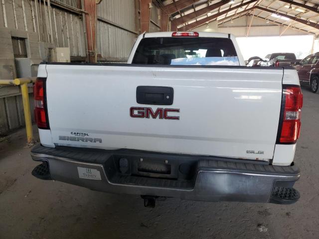 1GTV2UEC3EZ127595 - 2014 GMC SIERRA K1500 SLE WHITE photo 6