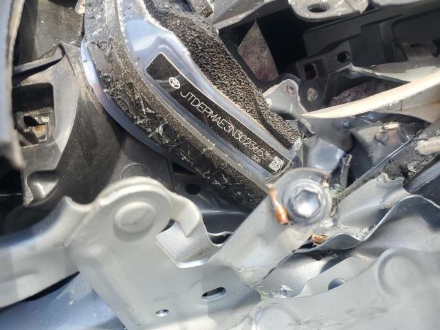 JTDEPMAE3N3023653 - 2022 TOYOTA COROLLA LE Plata foto 13