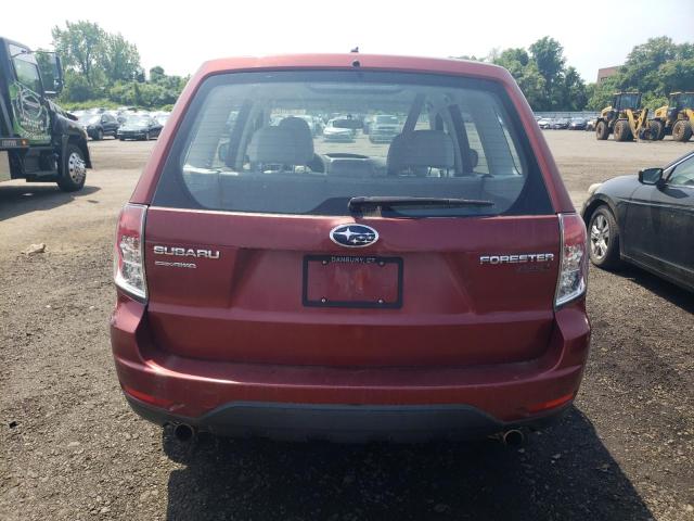 JF2SH6AC0AH726183 - 2010 SUBARU FORESTER 2.5X Rot Foto 6