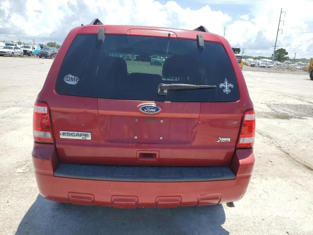 1FMCU0DG7AKA05478 - 2010 FORD ESCAPE XLT RED photo 6