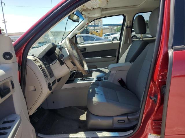 1FMCU0DG7AKA05478 - 2010 FORD ESCAPE XLT RED photo 7