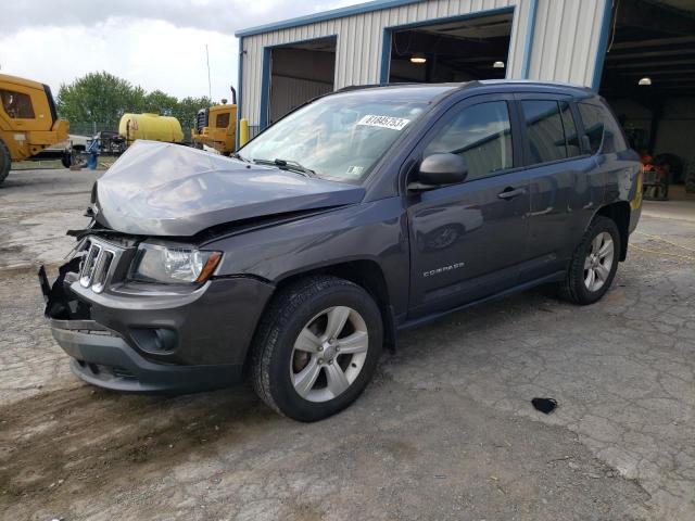 1C4NJDBB5ED728101 - 2014 JEEP COMPASS SPORT GRAY photo 1
