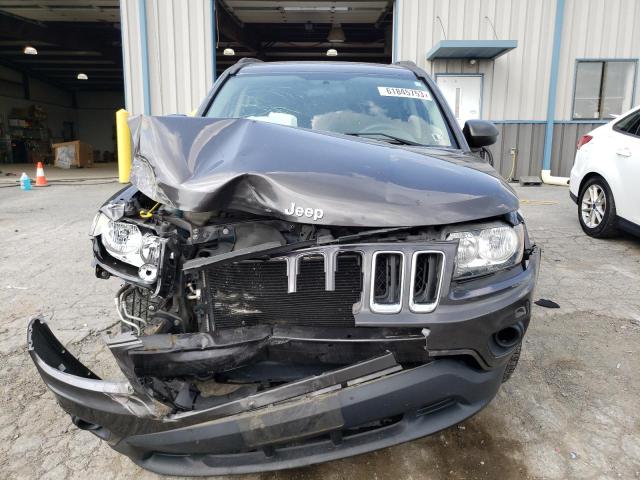 1C4NJDBB5ED728101 - 2014 JEEP COMPASS SPORT GRAY photo 5