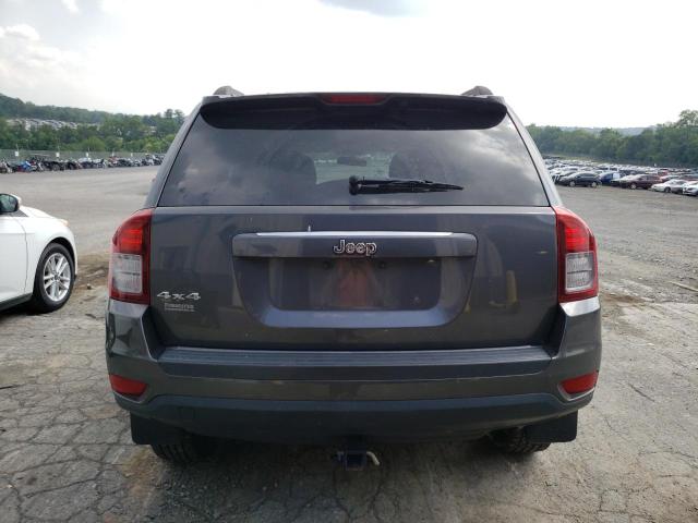 1C4NJDBB5ED728101 - 2014 JEEP COMPASS SPORT GRAY photo 6