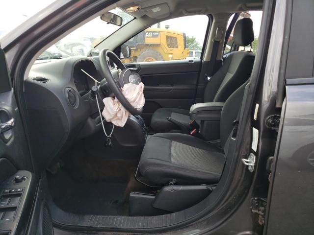 1C4NJDBB5ED728101 - 2014 JEEP COMPASS SPORT GRAY photo 7