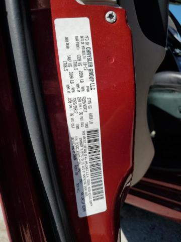 2C4RC1BG9ER177741 - 2014 CHRYSLER TOWN & COU TOURING 勃艮第红 照片 13