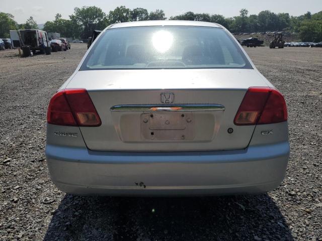 2HGES26712H602163 - 2002 HONDA CIVIC EX SILVER photo 6