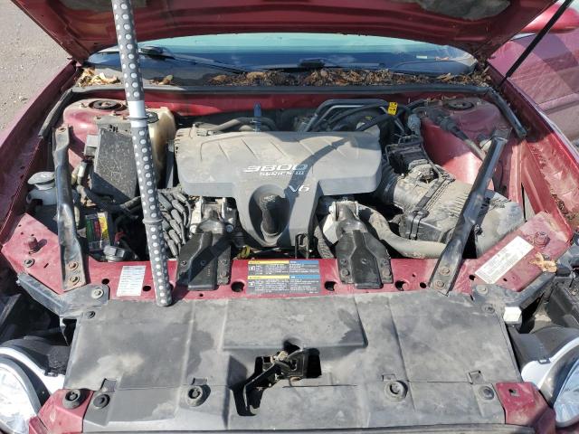 2G4WC562951258774 - 2005 BUICK LACROSSE CX برغندي صورة 11