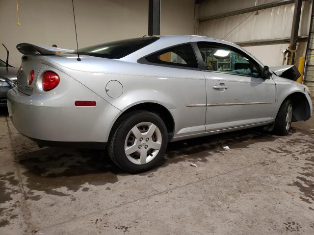 1G1AL18F387259149 - 2008 CHEVROLET COBALT LT SILVER photo 3