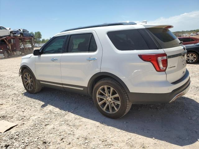 1FM5K7F8XGGA95587 - 2016 FORD EXPLORER LIMITED WHITE photo 2